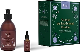 Набор - Hagi Men Rudolph The Red (shampoo/300ml + oil/30ml) — фото N1