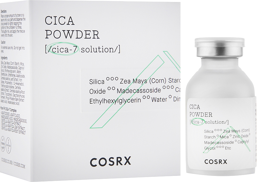 Успокаивающая пудра с центеллой азиатской - Cosrx Pure Fit Cica Powder — фото N2