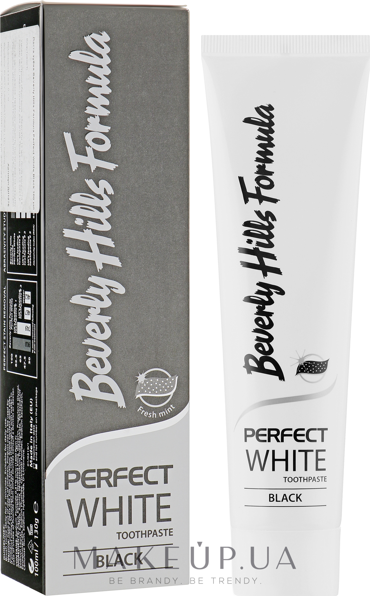 Зубна паста - Beverly Hills Perfect White Black — фото 100ml