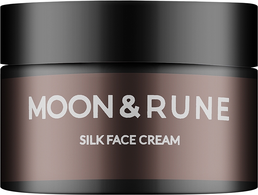 Крем для обличчя з протеїнами шовку - Moon&Rune Silk Face Cream — фото N1