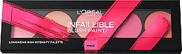 Духи, Парфюмерия, косметика Палитра румян - L'Oreal Paris Infaillible Paint Blush Palette