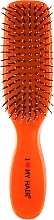 Духи, Парфюмерия, косметика Щетка для волос "Spider" 1503, 8 рядов, глянцевая, оранжевая - I Love My Hair