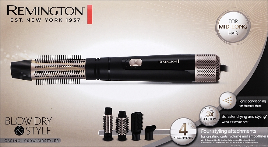 Стайлер для волос - Remington AS7500 Blow Dry and Style Caring  — фото N2