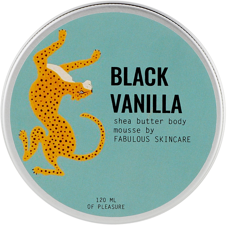 Баттер с ароматом сандалового дерева и ванили - Fabulous Skincare Black Vanilla Shea Butter Body Mousse — фото N1