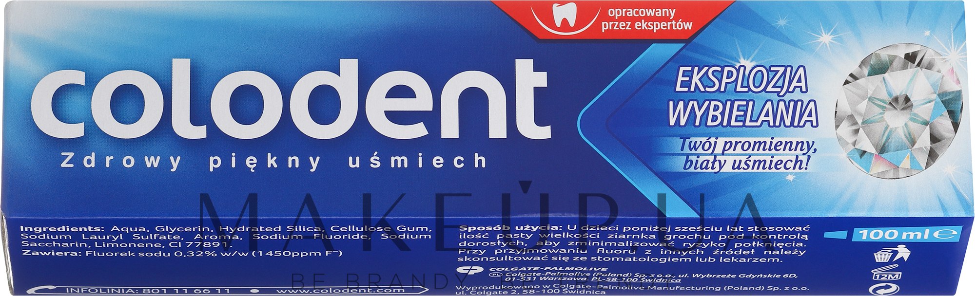 Зубная паста отбеливающая - Colodent — фото 100ml