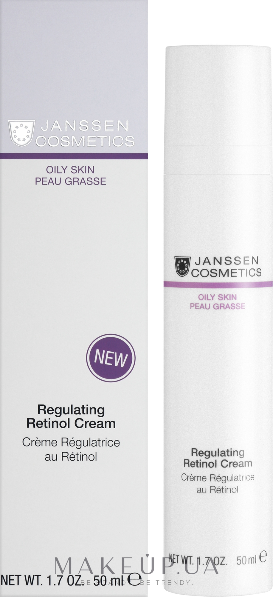 Регулирующий крем с ретинолом - Janssen Cosmetics Regulating Retinol Cream — фото 50ml