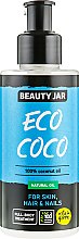 Духи, Парфюмерия, косметика Натуральное масло для тела с кокосом - Beauty Jar Eco Coco