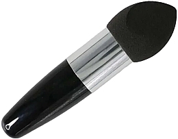 Духи, Парфюмерия, косметика Косметический спонж с гладкой ручкой, черный - Bubble Bar