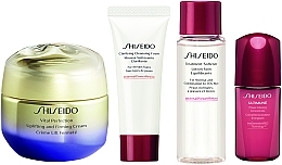 Набор - Shiseido Vital Perfection Holiday Kit (f/cr/50ml + clean/foam/15ml + f/lot/30ml + f/conc/10ml) — фото N4