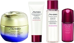 Набір - Shiseido Vital Perfection Holiday Kit (f/cr/50ml + clean/foam/15ml + f/lot/30ml + f/conc/10ml) — фото N4