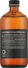 Гель-енергетик для душу для тіла і волосся - Oway Man Hair & Body Invigorating Wash — фото N1