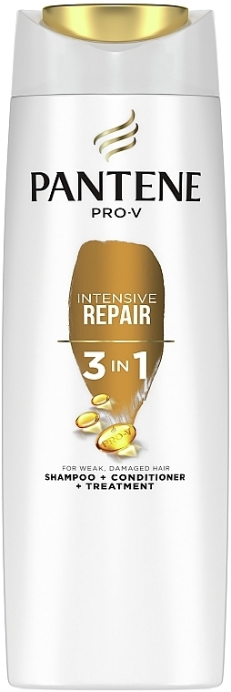 Шампунь 3 в 1 "Інтенсивне відновлення" - Pantene Pro-V Repair Shampoo — фото N2
