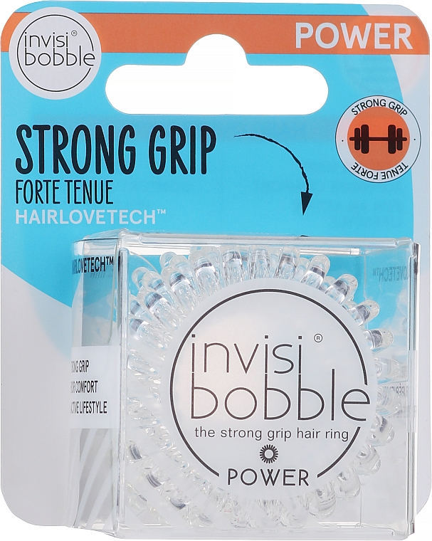 Резинка для волосся - Invisibobble Power Crystal Clear