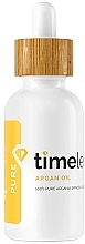 Аргановое масло - Timeless Skin Care Argan Oil 100% Pure — фото N1