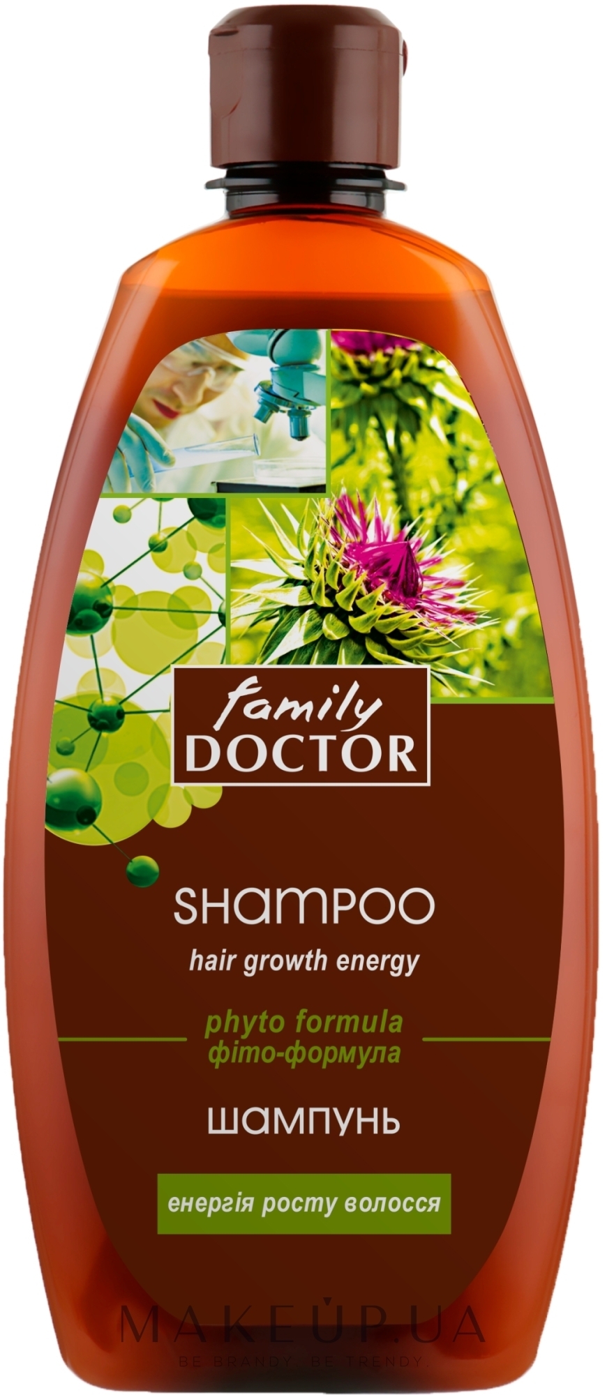 Шампунь "Фито-формула" для ускоренного роста волос - Family Doctor — фото 500ml