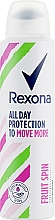 Антиперспірант-спрей - Rexona Fruit Spin Antiperspirant Deodorant — фото N1