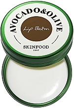 Бальзам для губ с авокадо и оливой - Skinfood Avocado And Olive Lip Balm — фото N4