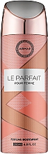Парфумерія, косметика Armaf Le Parfait Pour Femme - Парфумований спрей для тіла