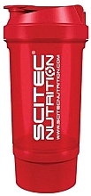 Парфумерія, косметика Шейкер 500 мл, червоний - Scitec Nutrition Shaker Tr Scitec Old Red