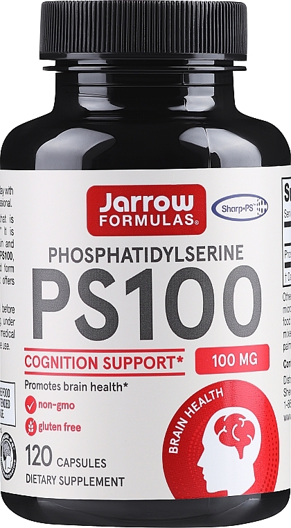 Фосфатидилсерин в капсулах - Jarrow Formulas Phosphatidylserine PS100 100 mg — фото N1