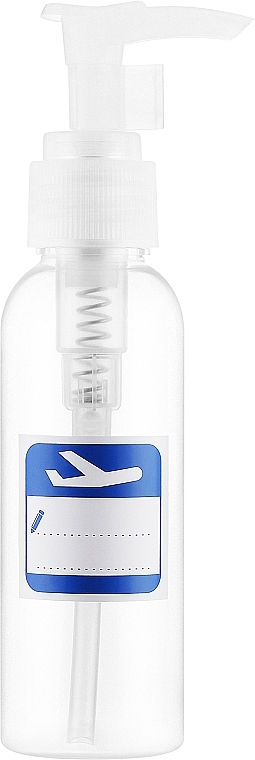 Бутылочка с дозатором, 100ml, белая - Inter-Vion — фото N1