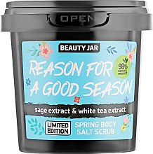 Солевой скраб для тела - Beauty Jar Reason For A Good Season Spring Body Salt Scrub — фото N2