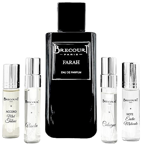 Brecourt Farah - Набір (edp/100ml + edp/2x7ml + edp/2x5ml) — фото N1