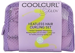 Бигуди для холодной завивки волос, в косметичке, красный - Glov Cool Curl Bag Red — фото N2