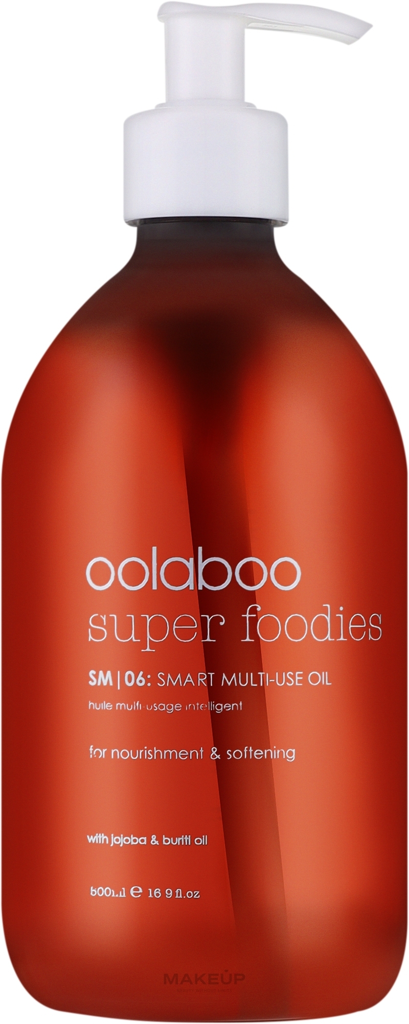 Многофункциональное масло тела и волос - Oolaboo Super Foodies Smart Multi-Use Oil — фото 500ml