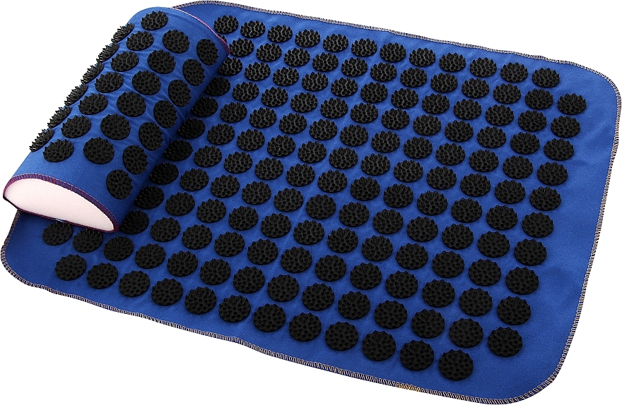 Набор "Аппликатор Кузнецова" Eko-Lux 164-33, коврик + валик, сине-черный - Universal — фото N1