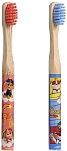 Набор бамбуковых зубных щеток "Paw Patrol" - Take Care Bamboo (Toothbrushes/2stz) — фото N1