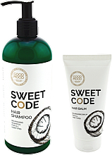 Духи, Парфюмерия, косметика Набор - Good Mood Sweet Code (shm/400ml + h/balm/150ml)