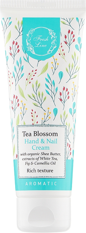 Крем для рук і нігтів - Fresh Line Ancient Facial Recipes Tea Bloss — фото N1