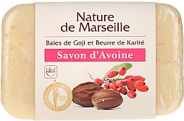 Овсяное мыло с запахом ягод годжи и масла ши - Nature de Marseille Soap — фото N1