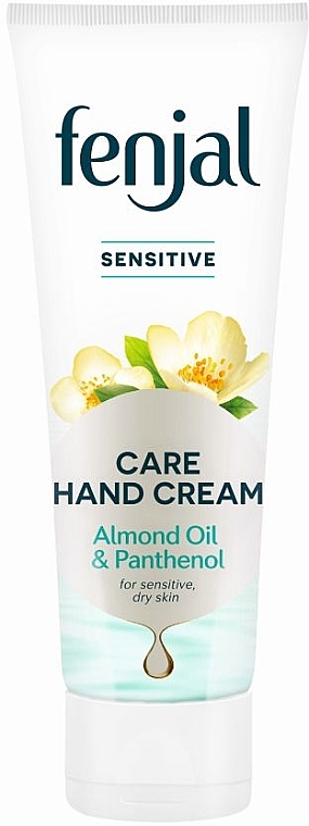 Крем для рук "Мигдальна олія й пантенол" - Fenjal Sensitive Hand Cream — фото N1