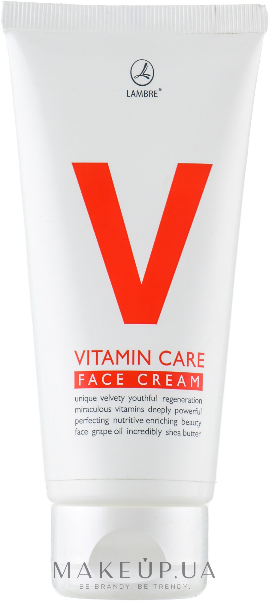 Відновлювальний крем для обличчя, з живильним комплексом вітамінів - Lambre Vitamin Care — фото 80ml
