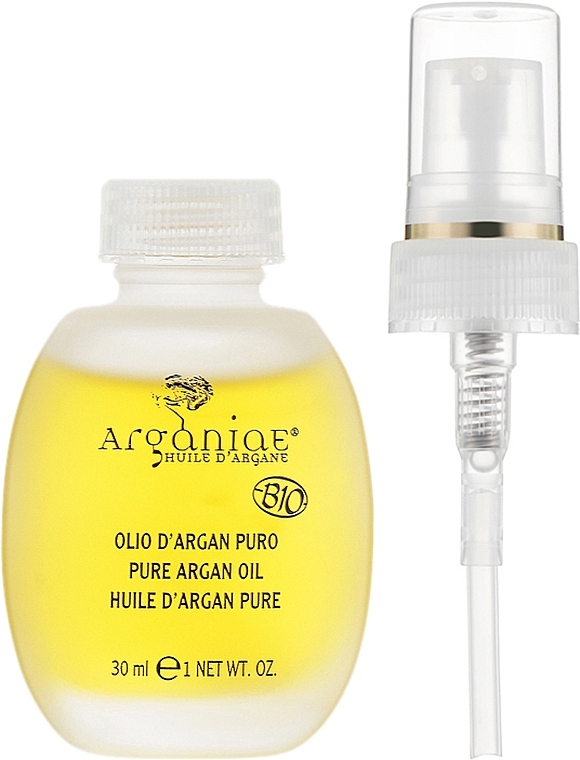 Чистое 100% органическое аргановое масло - Arganiae L'oro Liquido — фото N1