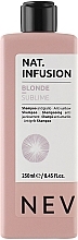 Шампунь для волос - Nevitaly Blonde Sublime Shampoo — фото N1
