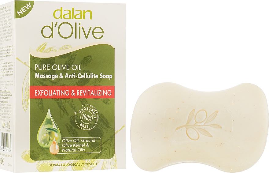 Оливковое мыло массажное "Антицеллюлитное" - Dalan D'Olive Massage&Cellulite Soap
