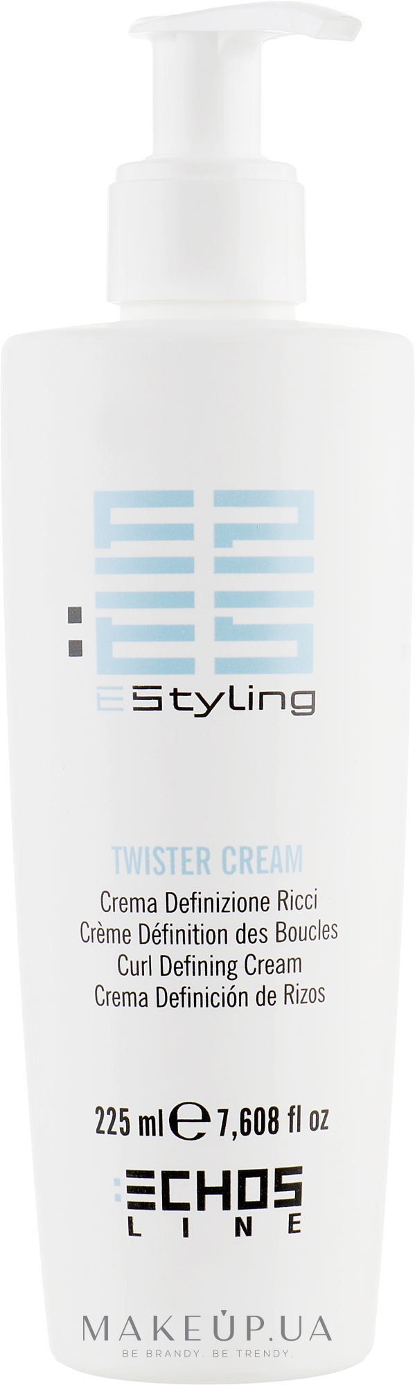 Крем для вьющихся волос - Echosline Styling Twister Cream — фото 225ml