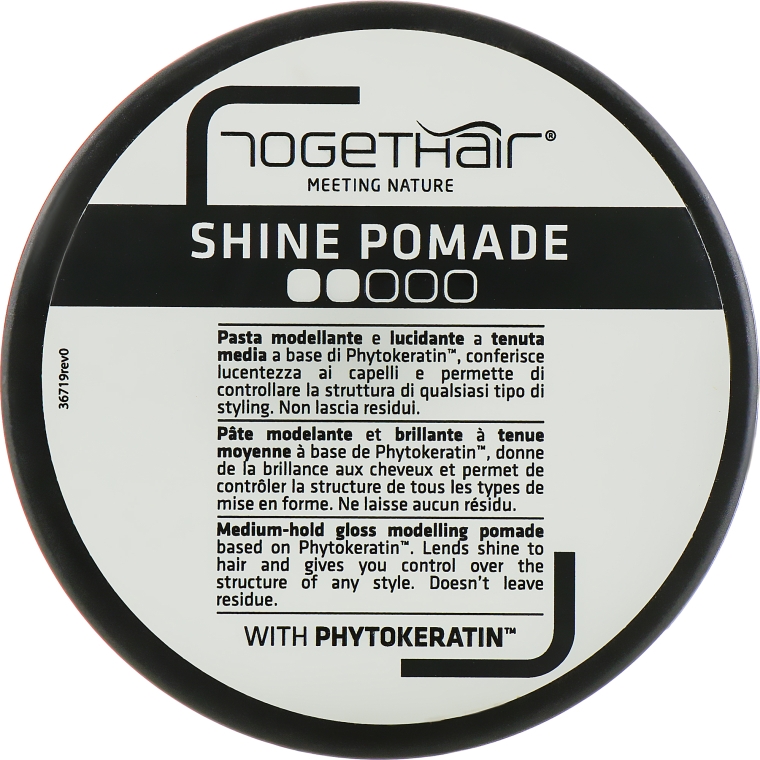 Крем для укладки волос средней фиксации - Togethair Shine Pomade — фото N1