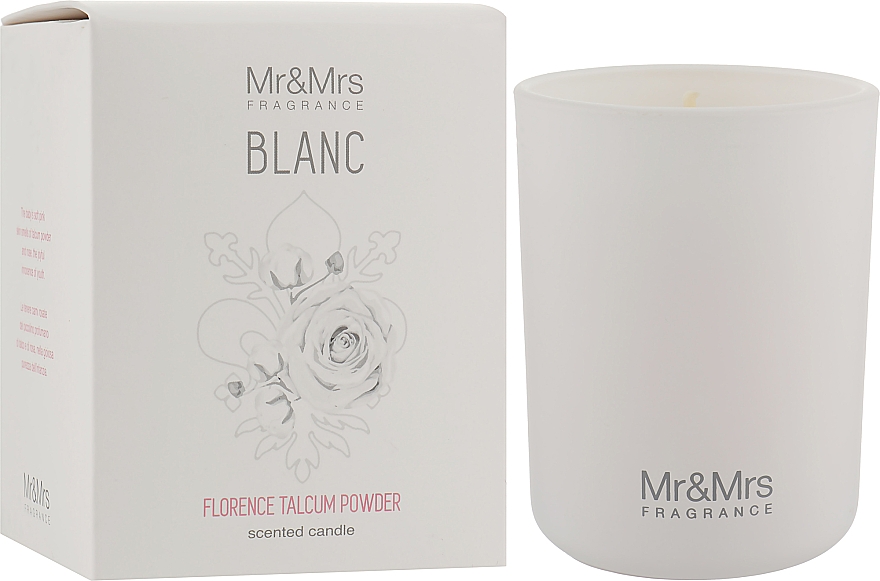 Ароматична свічка - Mr&Mrs Scented Candle Florence Talcum Powder — фото N2