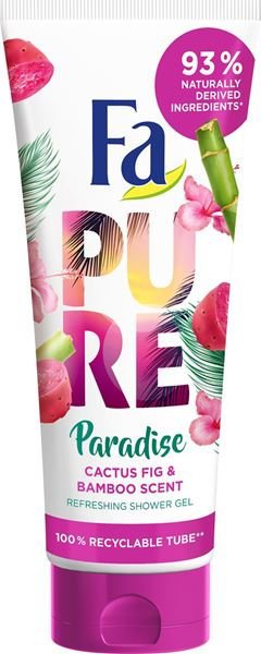 Гель для душа "Кактус и бамбук" - Fa Pure Paradise Shower Gel Cactus & Bamboo