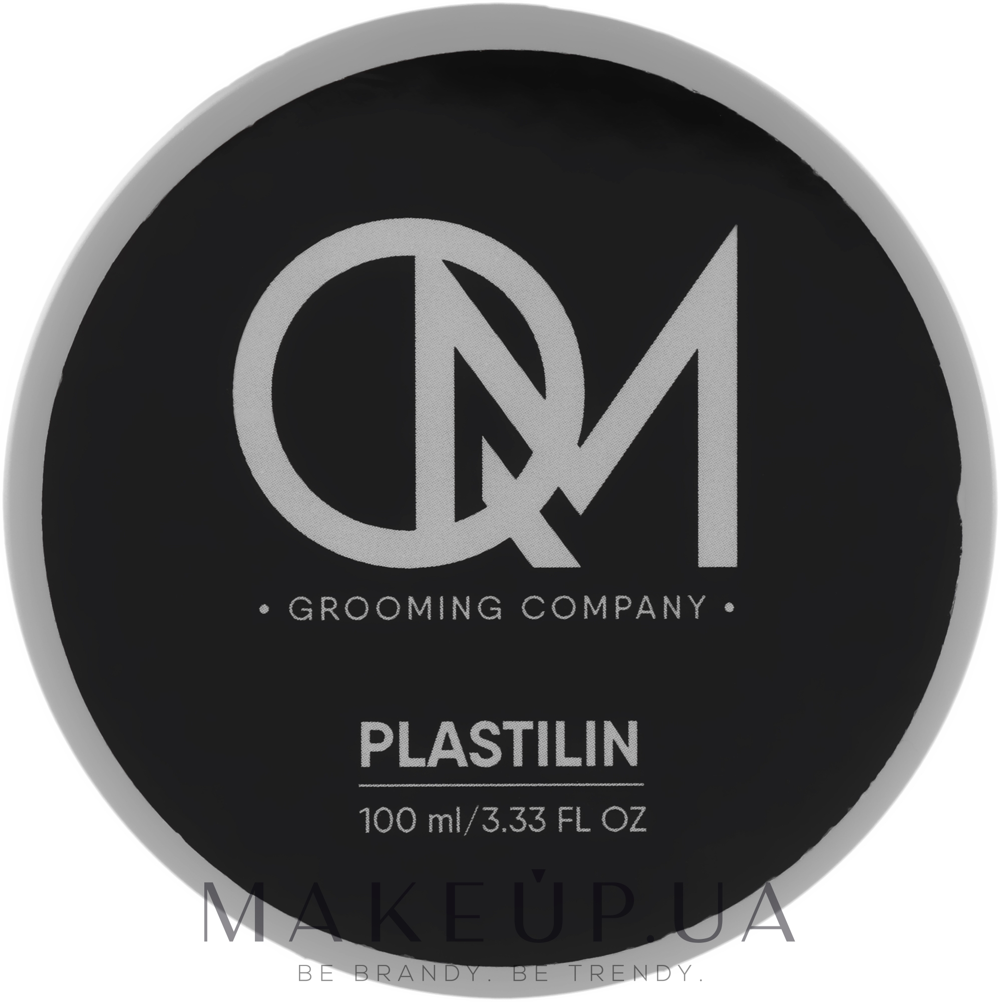 Матовая глина для укладки волос - QM Plastilin — фото 100ml