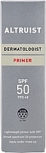 Солнцезащитный праймер для лица - Altruist Dermatologist Primer SPF50 — фото N4