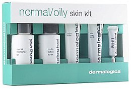 Духи, Парфюмерия, косметика Набор для нормальной и жирной кожи лица - Dermalogica Daily Skin Health Kit Normal/Oily (gel/50 ml + scr/22 ml + ton/50 ml + moist/22 ml + eye/4,5 g)