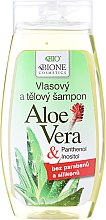 Шампунь-гель для душу  - Bione Cosmetics Aloe Vera Hair And Body Shampoo — фото N1