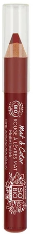 Матова помада для губ - SO’BiO Étic Mat and Color Lipstick — фото 30