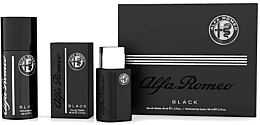 Духи, Парфюмерия, косметика Alfa Romeo Black - Набор (edt/40ml + deo/150ml)