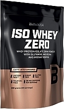 Протеин "Кофе латте" - BiotechUSA ISO Whey Zero Lactose Free Caffe Latte Protein — фото N1